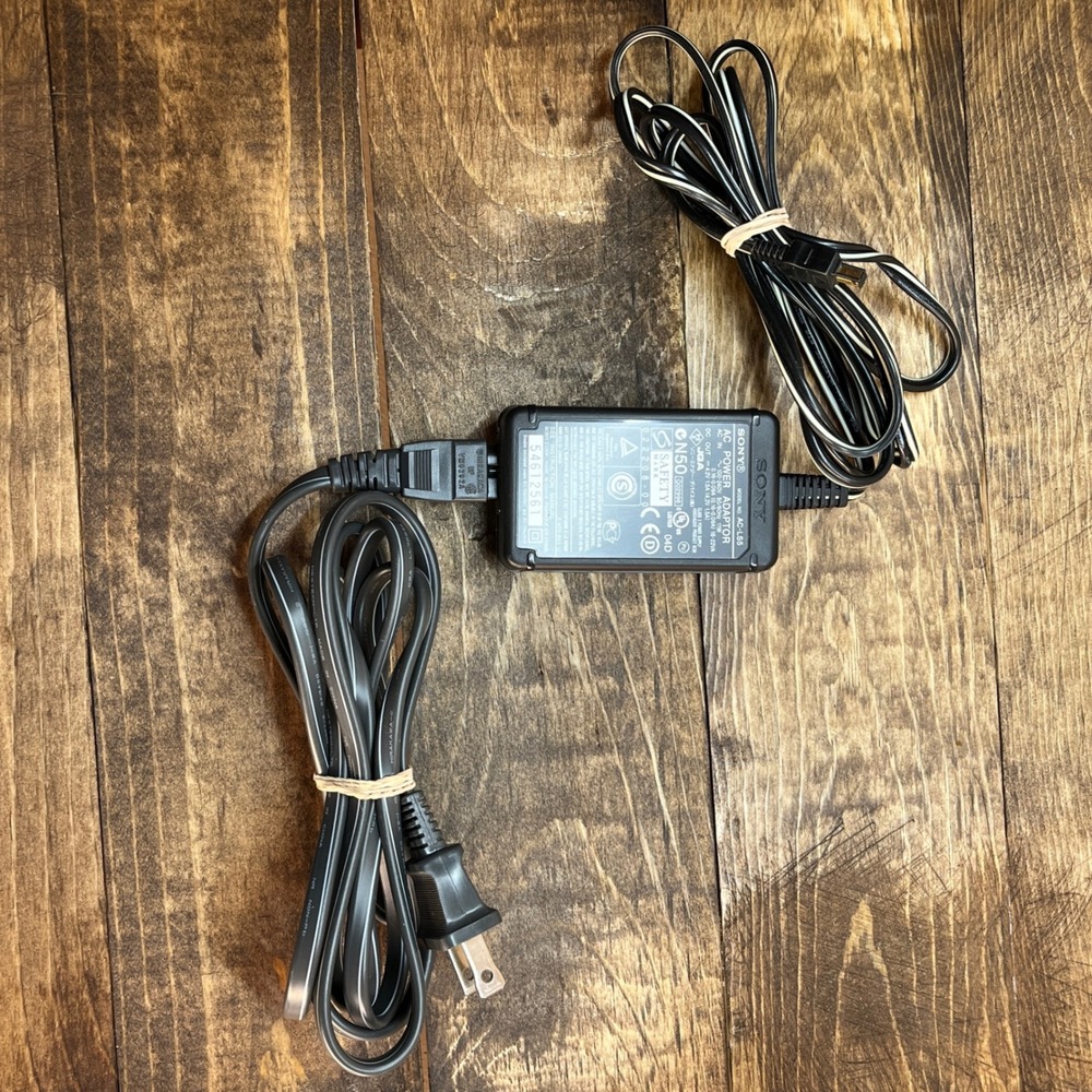 Sony AC-LS5 AC Power Adapter 4.2V 1.5A for Cyber-shot Cameras with Power Cord